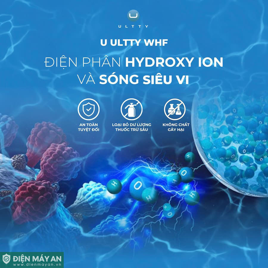 Máy Rửa Thực Phẩm Thông Minh U ULTTY WHF